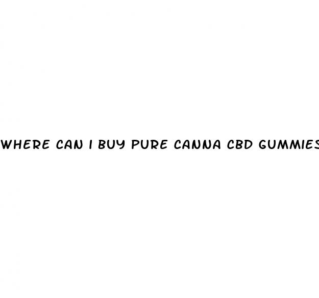 where can i buy pure canna cbd gummies