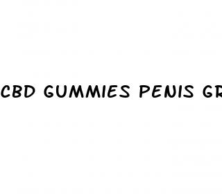 cbd gummies penis growth