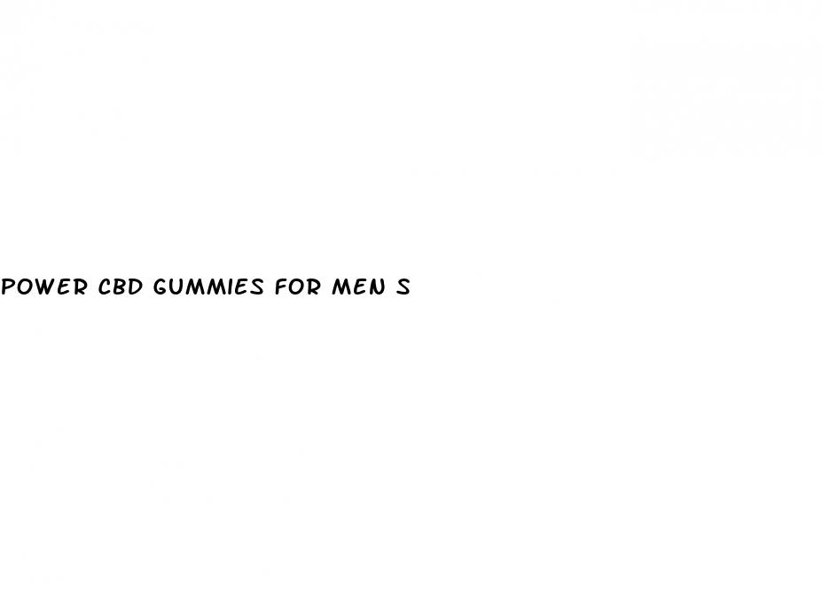 power cbd gummies for men s