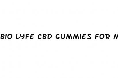 bio lyfe cbd gummies for male enhancement