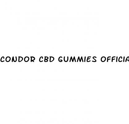 condor cbd gummies official website