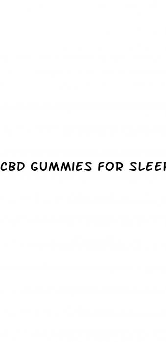 cbd gummies for sleep side effects