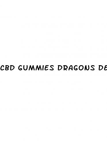 cbd gummies dragons den