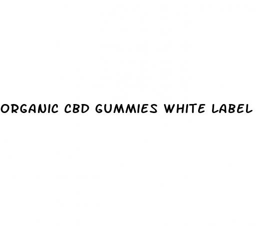 organic cbd gummies white label