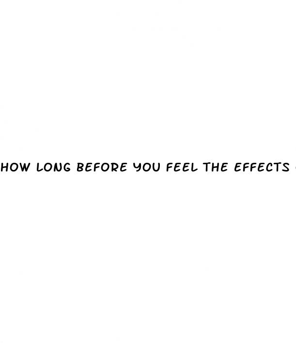 how long before you feel the effects of cbd gummies