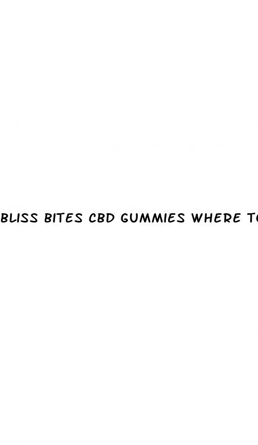 bliss bites cbd gummies where to buy