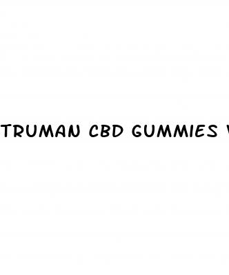 truman cbd gummies where to buy