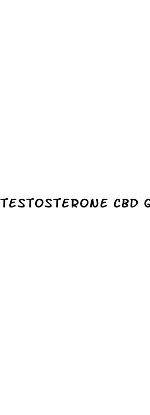 testosterone cbd gummies