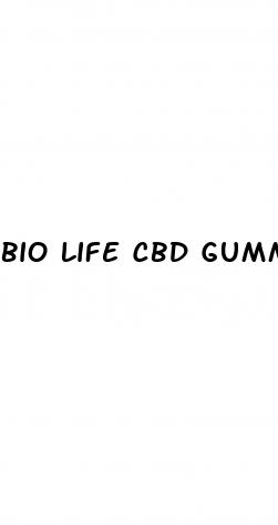 bio life cbd gummies ed