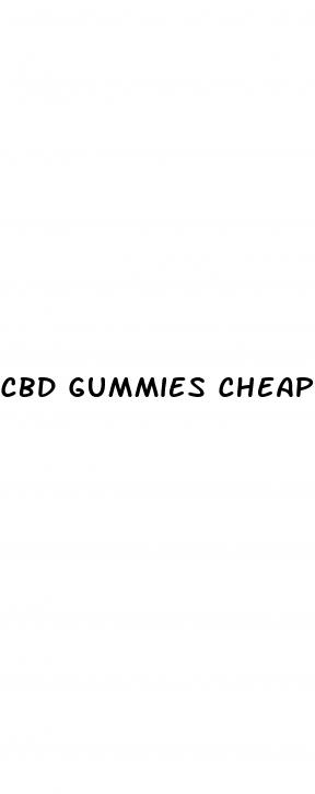 cbd gummies cheap