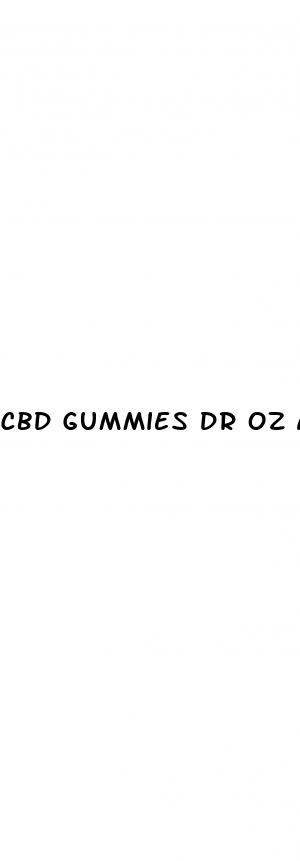 cbd gummies dr oz amazon