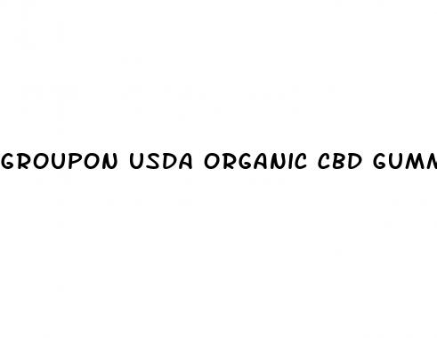 groupon usda organic cbd gummies