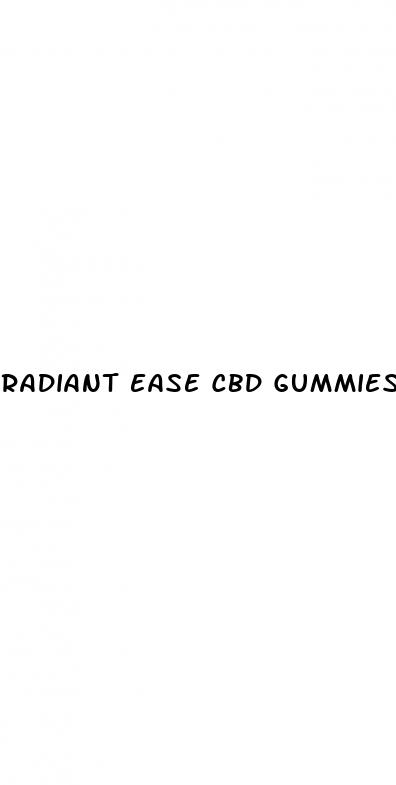 radiant ease cbd gummies for tinnitus