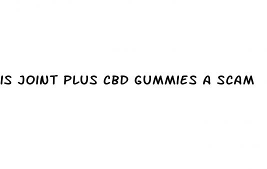 is joint plus cbd gummies a scam