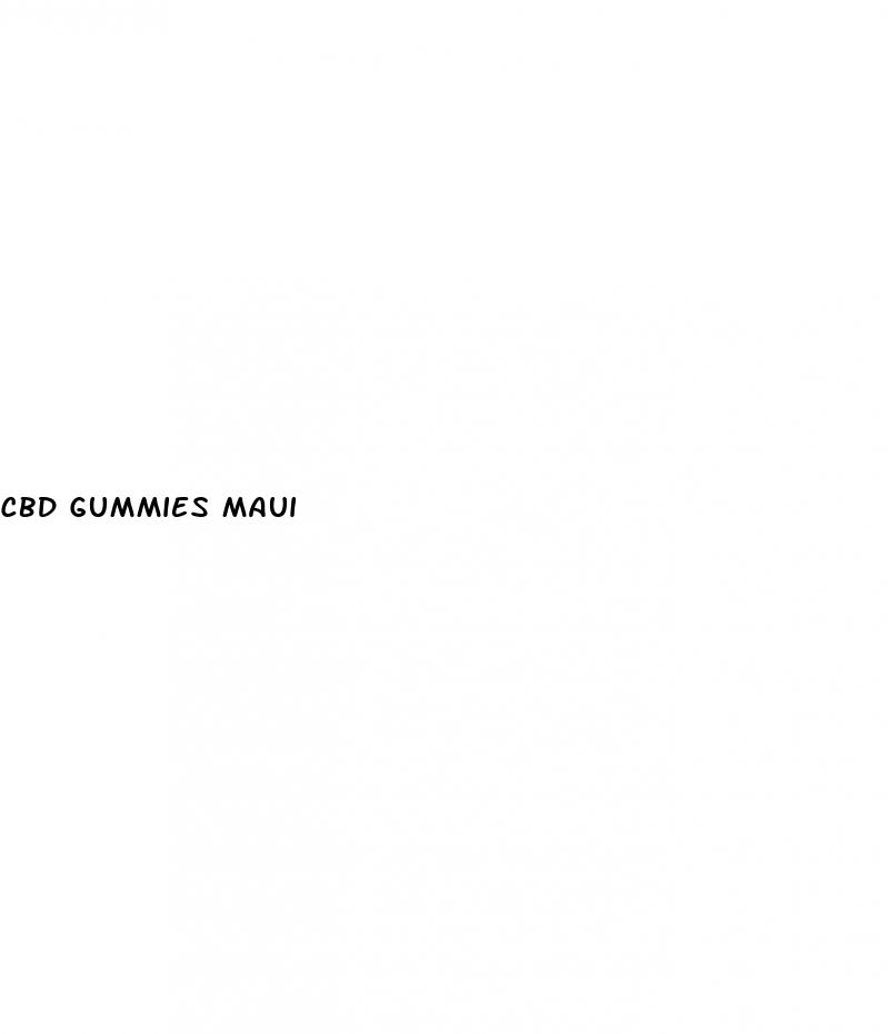 cbd gummies maui