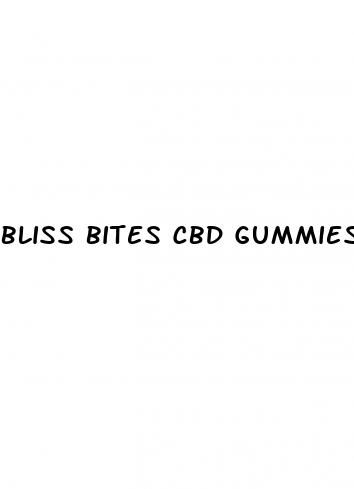 bliss bites cbd gummies 300mg