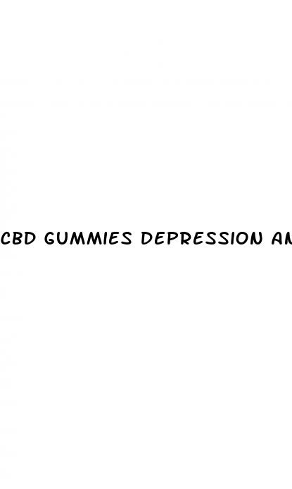 cbd gummies depression anxiety