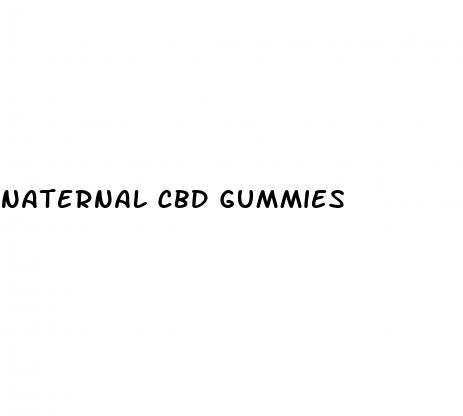 naternal cbd gummies