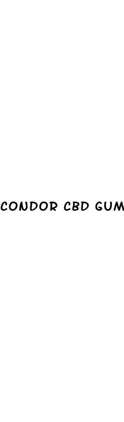 condor cbd gummies side effects