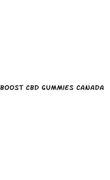 boost cbd gummies canada