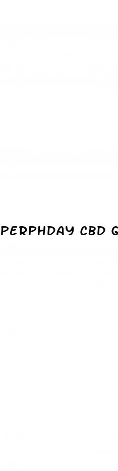 perphday cbd gummies shop price