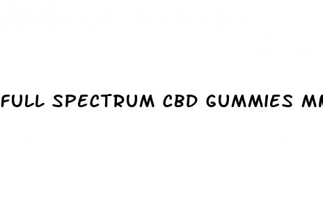 full spectrum cbd gummies mn