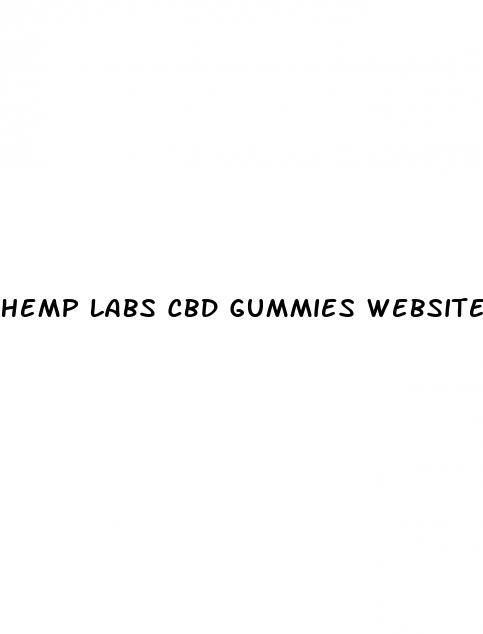 hemp labs cbd gummies website