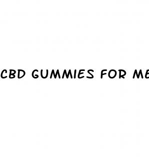 cbd gummies for men ed