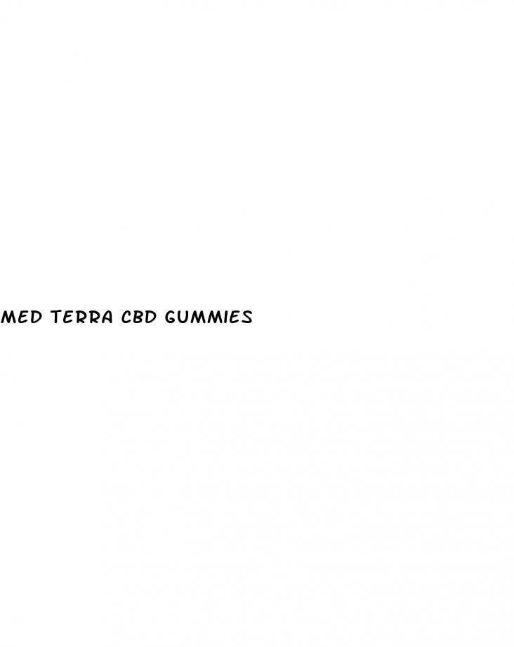 med terra cbd gummies