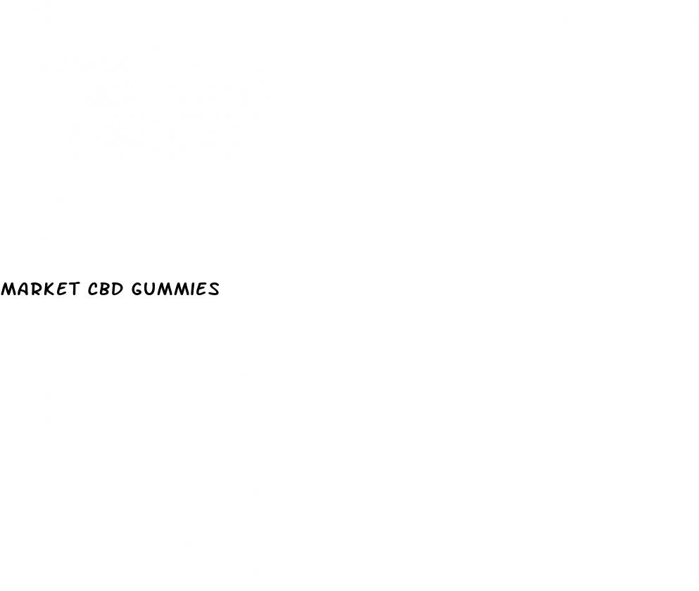 market cbd gummies