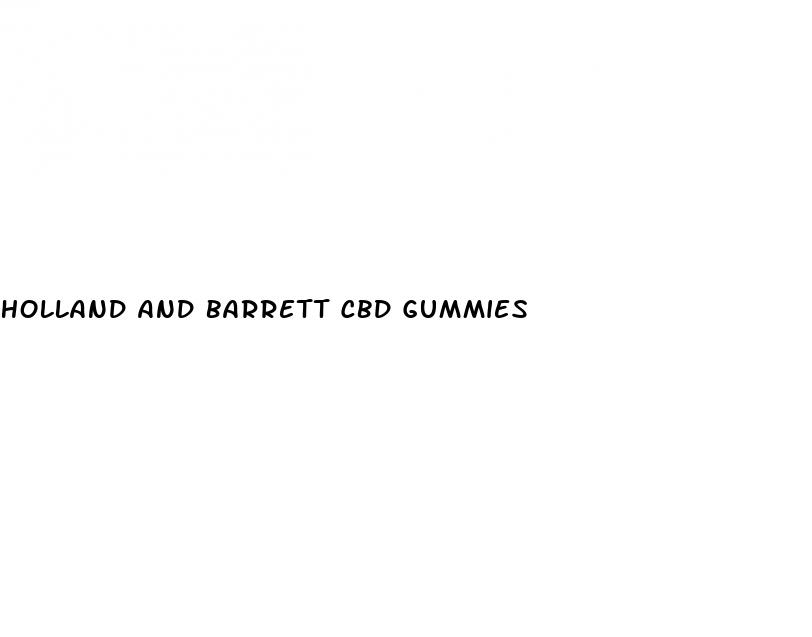 holland and barrett cbd gummies