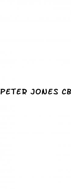 peter jones cbd gummies