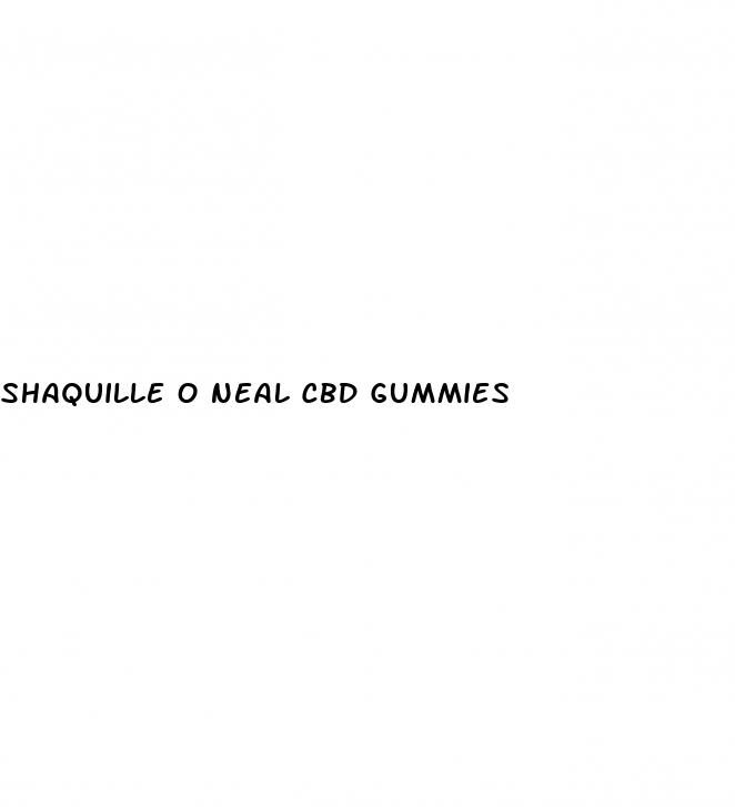 shaquille o neal cbd gummies