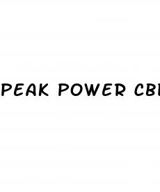 peak power cbd gummies review