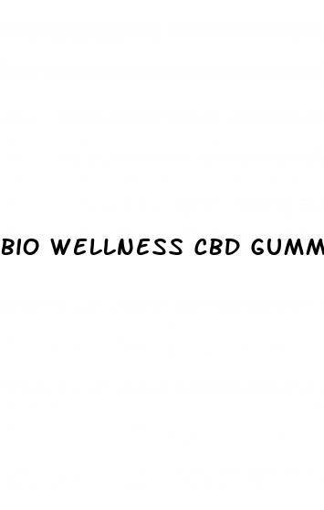 bio wellness cbd gummies reviews