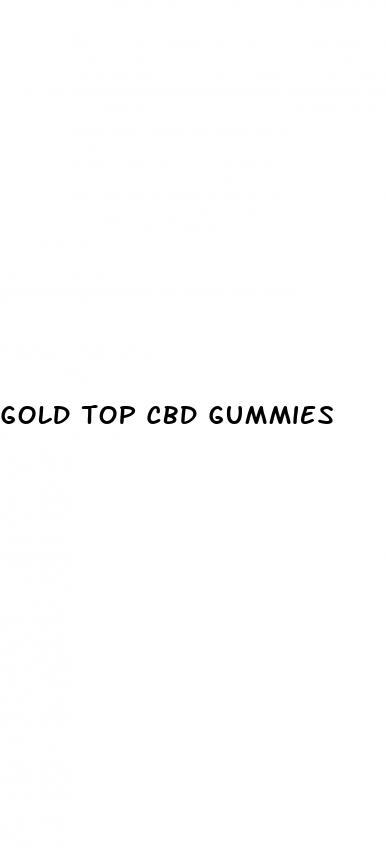 gold top cbd gummies