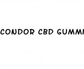 condor cbd gummies for diabetes