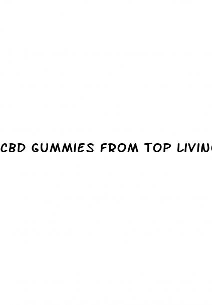 cbd gummies from top living health