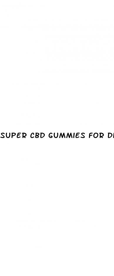 super cbd gummies for diabetes