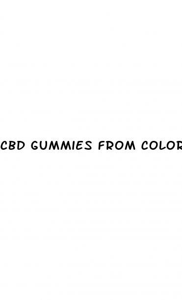 cbd gummies from colorado on line