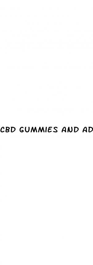 cbd gummies and adhd