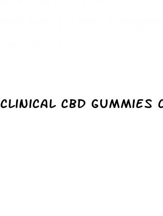 clinical cbd gummies cost per bottle