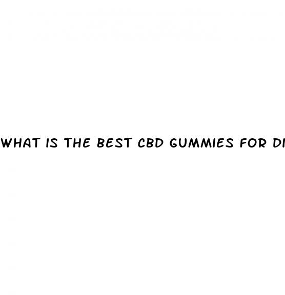 what is the best cbd gummies for diabetes