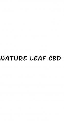 nature leaf cbd gummies for diabetes