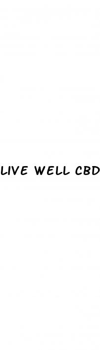 live well cbd gummies