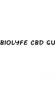 biolyfe cbd gummies near me