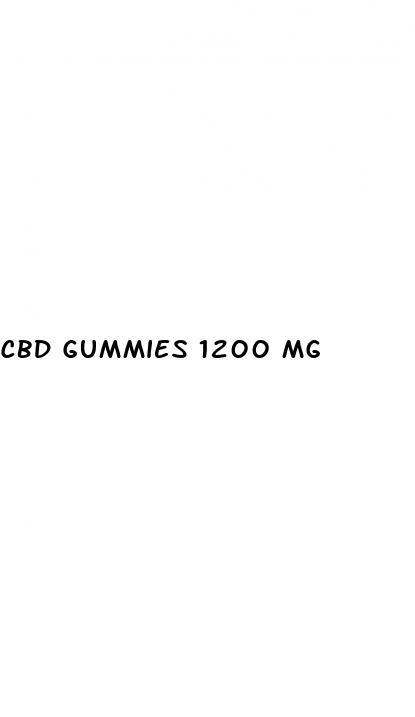 cbd gummies 1200 mg