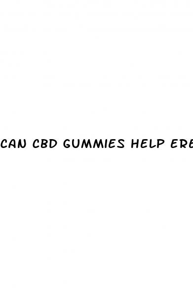 can cbd gummies help erectile dysfunction