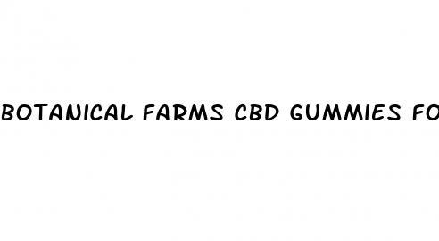 botanical farms cbd gummies for tinnitus