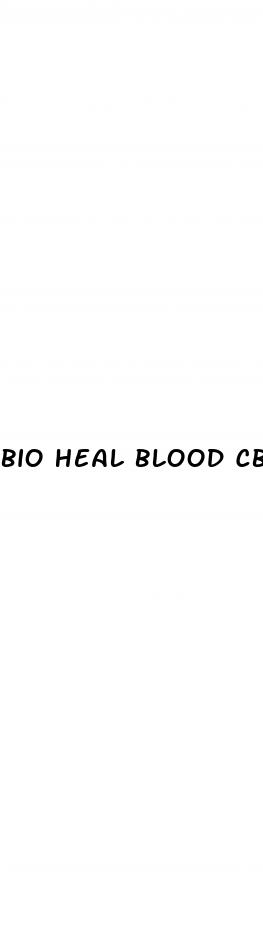 bio heal blood cbd gummies review